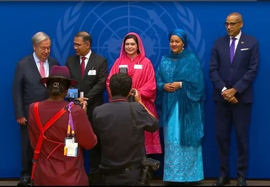 জাতিসংঘ মহাসচিবের স্বাগত প্রাতরাশে অংশ নিলেন প্রধানমন্ত্রী