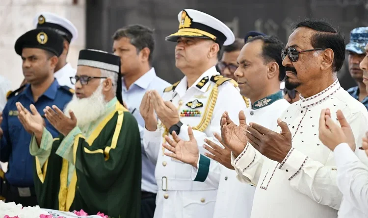 জাতীয় স্মৃতিসৌধে স্পিকার ও ডেপুটি স্পিকারের শ্রদ্ধা নিবেদন