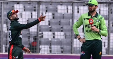 পাকিস্তানের বিপক্ষে টস জিতে প্রথমে ফিল্ডিংয়ে বাংলাদেশ