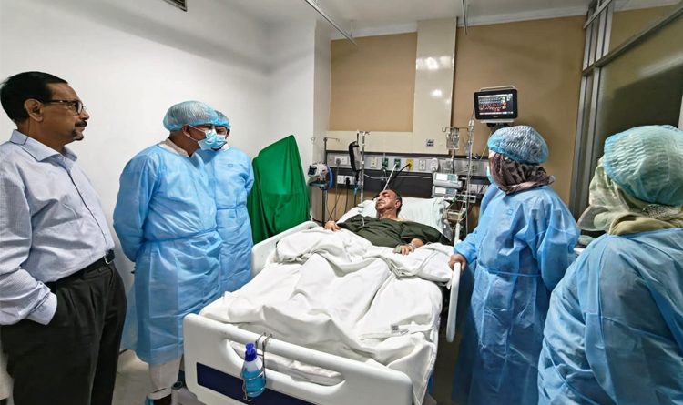 মির্জা আব্বাসের শারীরিক অবস্থার সার্বক্ষণিক খোঁজ রাখছেন প্রধানমন্ত্রী