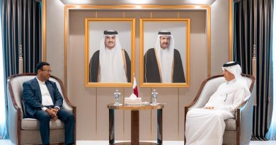 প্রধানমন্ত্রীর বার্তা পৌঁছে দিলেন বিশেষ দূত, দোহায় দ্বিপক্ষীয় বৈঠক প্রধানমন্ত্রীর বার্তা পৌঁছে দিলেন বিশেষ দূত, দোহায় দ্বিপক্ষীয় বৈঠক