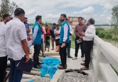 টাঙ্গাইলে সেতু নির্মাণে রডের বদলে বাঁশ, এলজিইডির কার্যসহকারী বরখাস্ত